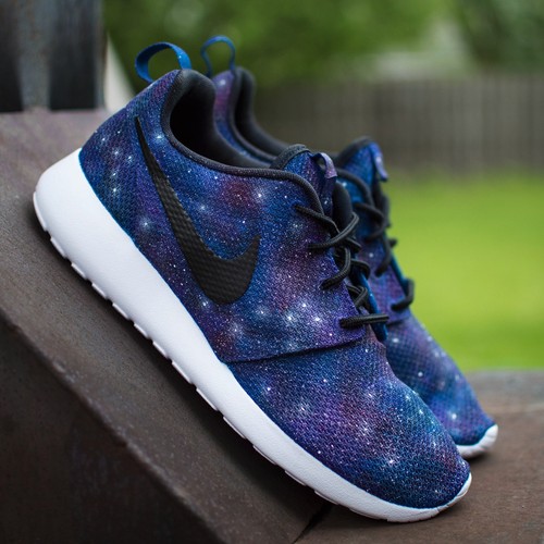Custom nike galaxy roshe - custom, run